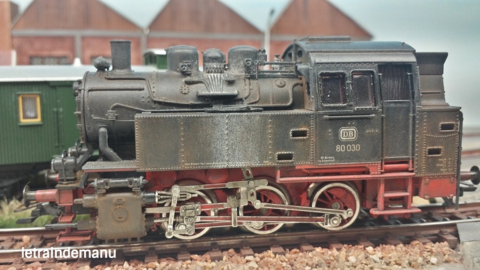 letraindemanu (1036b) patine locomotive à vapeur Br 80 Märklin 3604.jpg