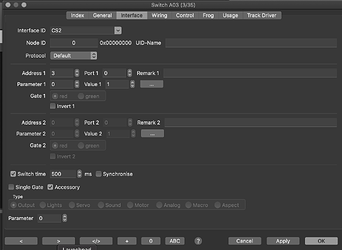 Rocrail-Switch-Interface