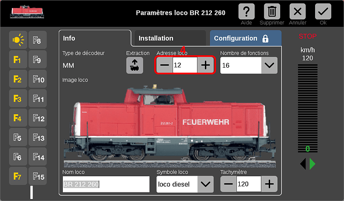 cs3_Enter Loco Address