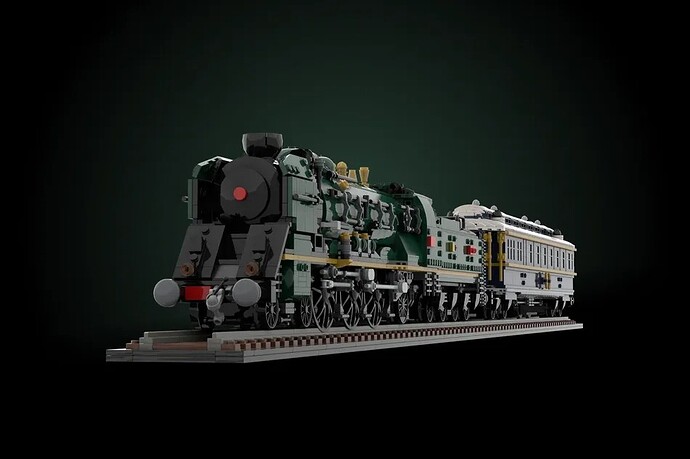 letraindemanu (3482) rame Orient Express version projet initial porté par Thomas Lajon sur le site Lego Ideas Source site officiel LEgo Ideas