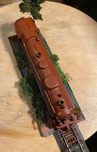 Rusty Locomotive Märklin C-Track