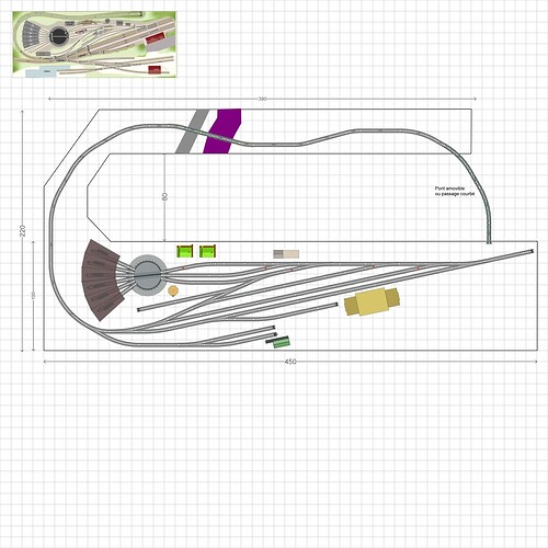 LR 925 - un terminus à boucle - voie C - gare terminus