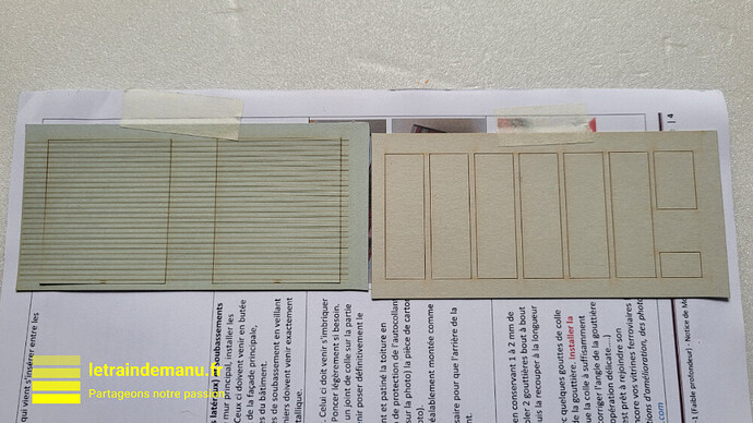 letraindemanu (3429) tuto réseau Ho usine cités miniatures Inventaire des pièces du kit source letraindemanu