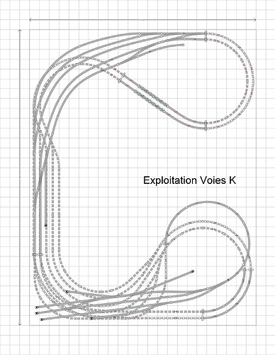 LR - Exploitation - voies doubles - K