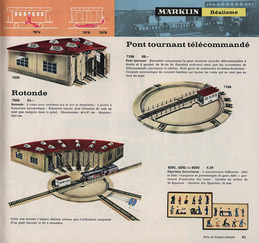 1964 - Catalogue Marklin Français - Voie M Ref 5100 - 4-5