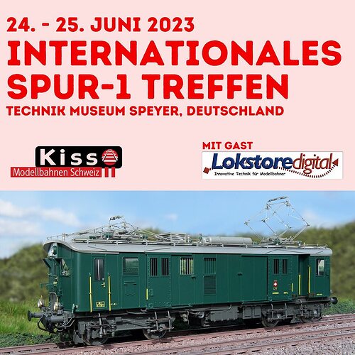 Kiss Modellbahn Schweiz_Spur1 Treffen 2023
