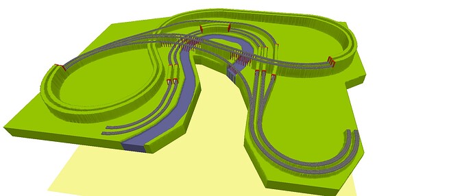 LR 938 - Trains d'aujourd'hui dans la vallée - voies C_3D