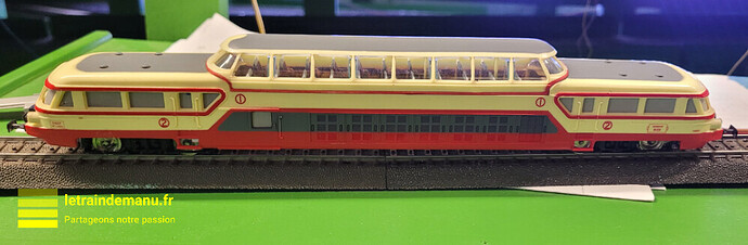 letraindemanu (3807) réseau Märklin 3 rails de Errol autorail panoramique SNCF Jouef 852 source letraindemanu.fr-fotor-2025030314543