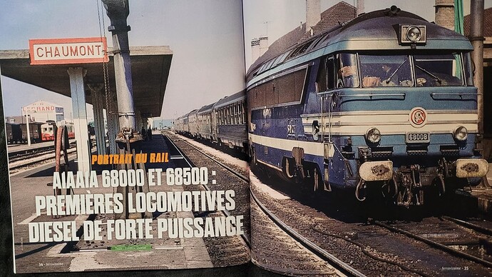 letraindemanu (3710b) Dossier 68000 et 68500 sncf Ferrovissime 132 décembre 2024