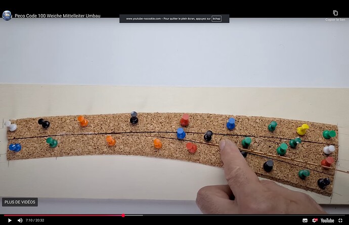 Weiche Mittelleiter Umbau 5