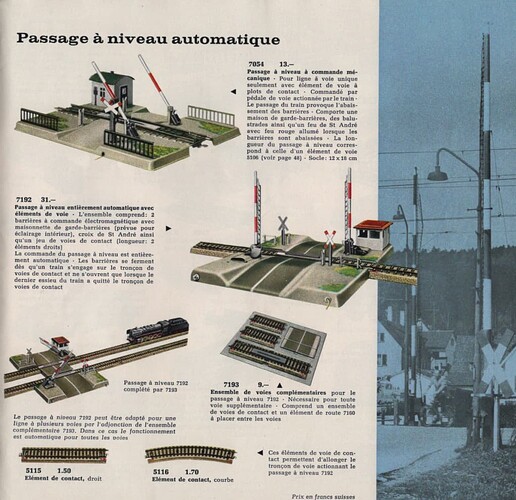 1964 - Catalogue Marklin Français - Voie M Ref 5100 - 5-5