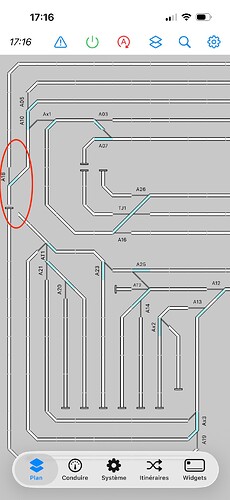 RocControl layout on iPhone