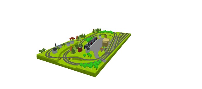 Noch - Baden Baden - voies C_3D 2