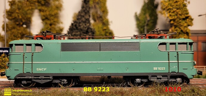 letraindemanu (2898) locomotive électrique BB 9200 (9223) SNCF Marklin 3038