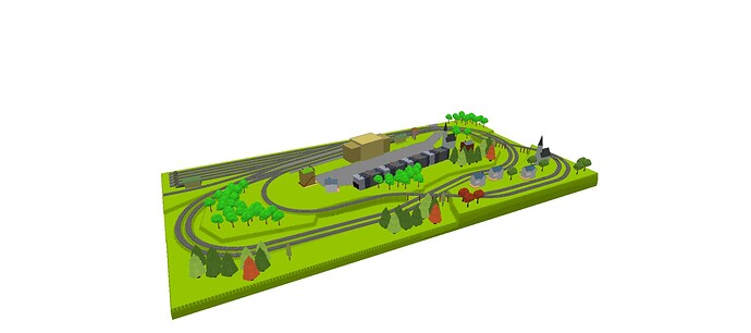 Noch - Baden Baden - voies C_3D