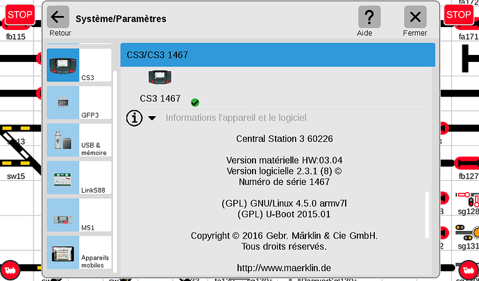 cs3_Informations matériel et logiciel