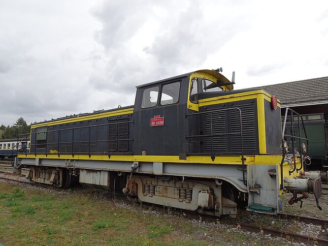letraindemanu (3474) La BB 63149 préservée par le Chemin de fer à vapeur des Trois Vallées auteur Stratoswift sous licence CC BY-SA 4.4