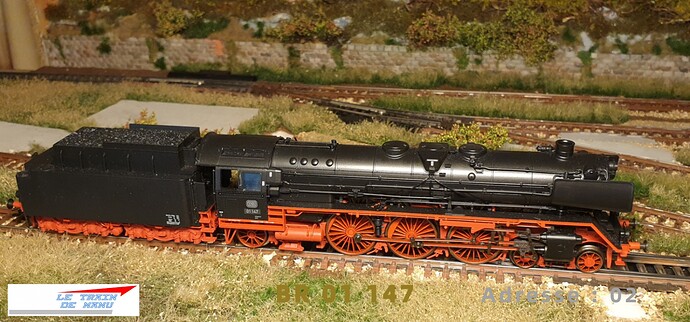 letraindemanu (2035) locomotive à vapeur Märklin 39010 BR 01 147 Digital Mfx sound