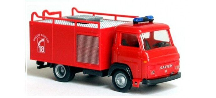 letraindemanu (3060) fourgon incendie Savien SG3 pompier Ho produit par Igra