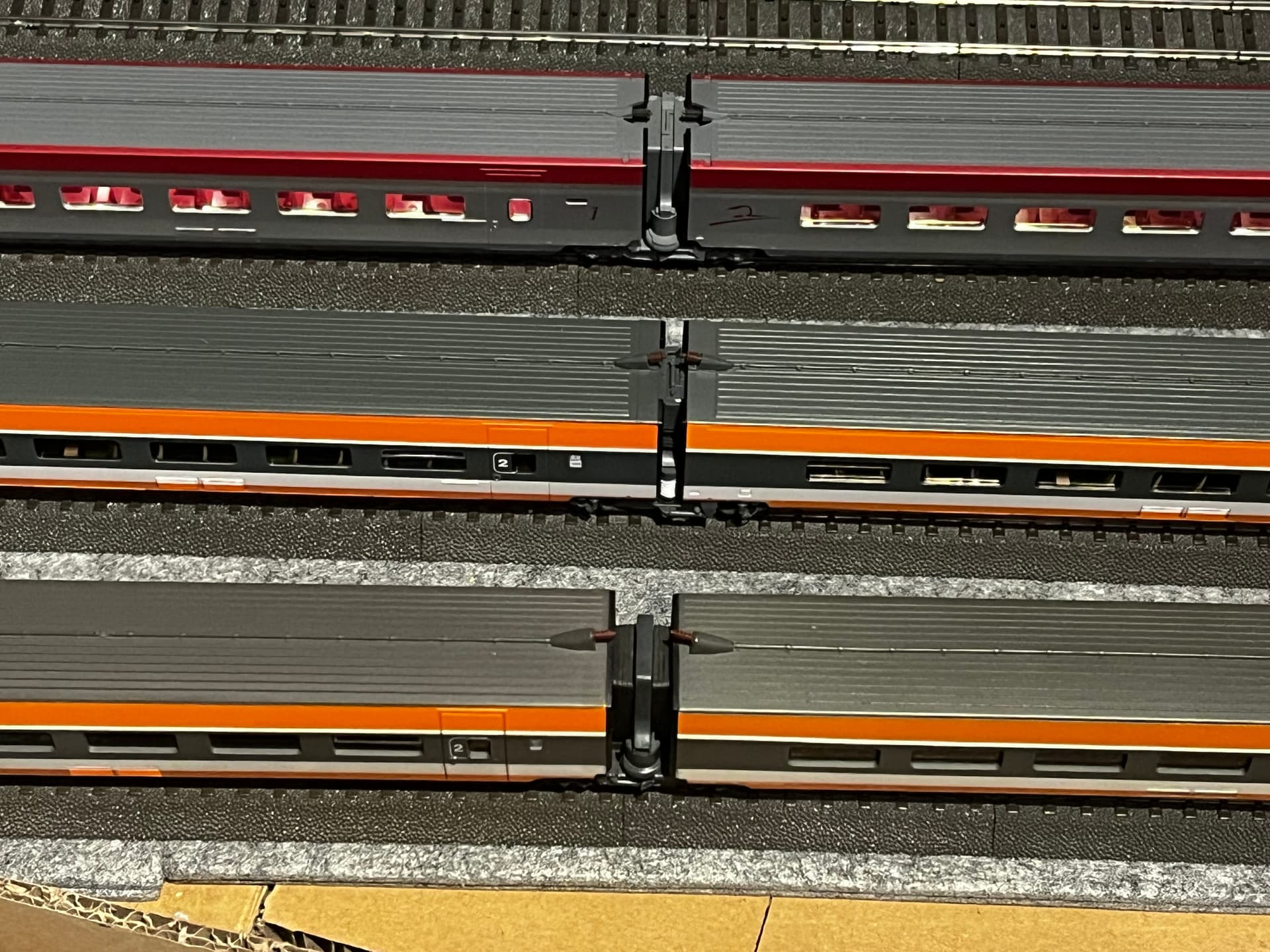 JOUEF - HJ4200 - SNCF, Pack de 3 Unités Train de Noël, Coca-Cola 2010