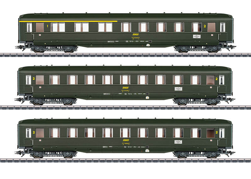 Coffret de voitures voyageurs SNCF