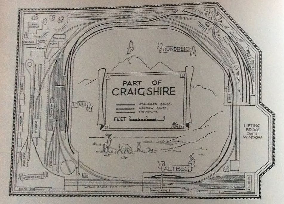 1961 plan version of the Craigshire layout